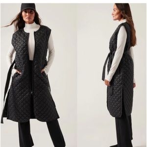 Athleta Feather light vest 2X